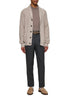 Jute malfilé cotton cardigan