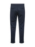 Blue interlock Precious Stripe trousers