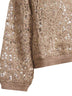 Maglia Dazzling Croc Embroidery beige