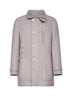 Clay cashmere and shearling parka