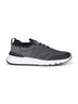 Blue techno cotton knit Runners