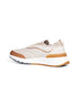 Beige techno cotton knit Runners