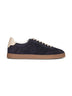 Sneakers in camoscio lavato blu
