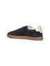 Sneakers in camoscio lavato blu