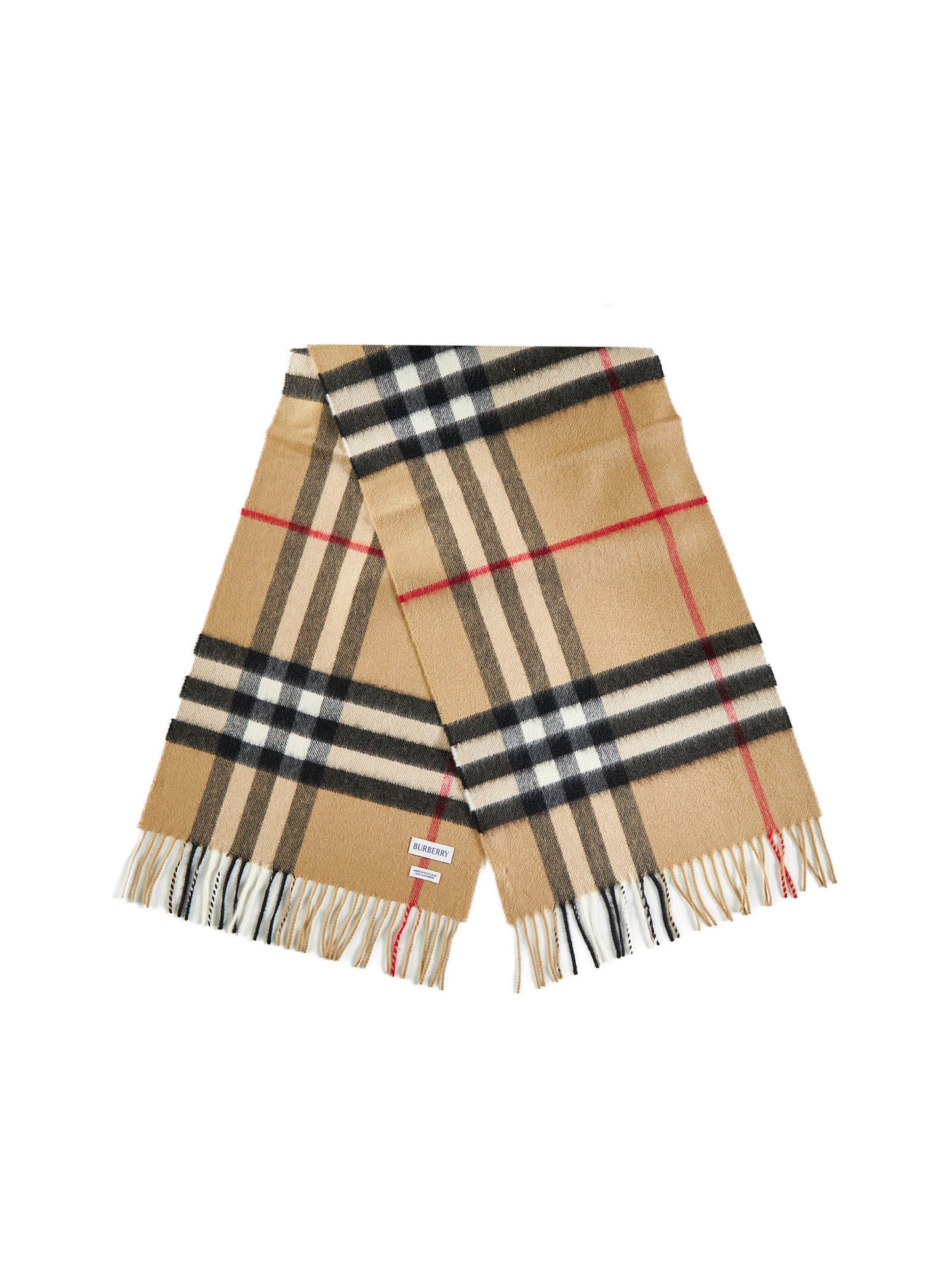 Burberry Cashmere Check Scarf