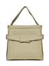 Borsa a tracolla Tote Trench media verde<BR/>