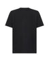 Black cotton Knight Stamp T-Shirt