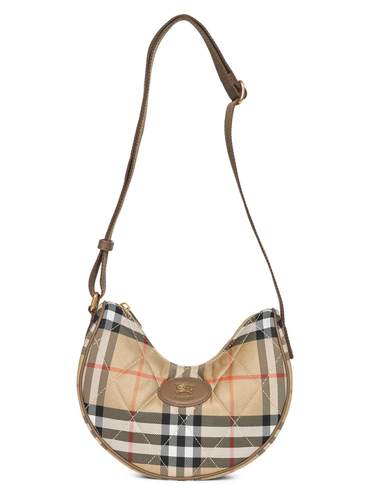 Beige Horseshoe crossbody bag