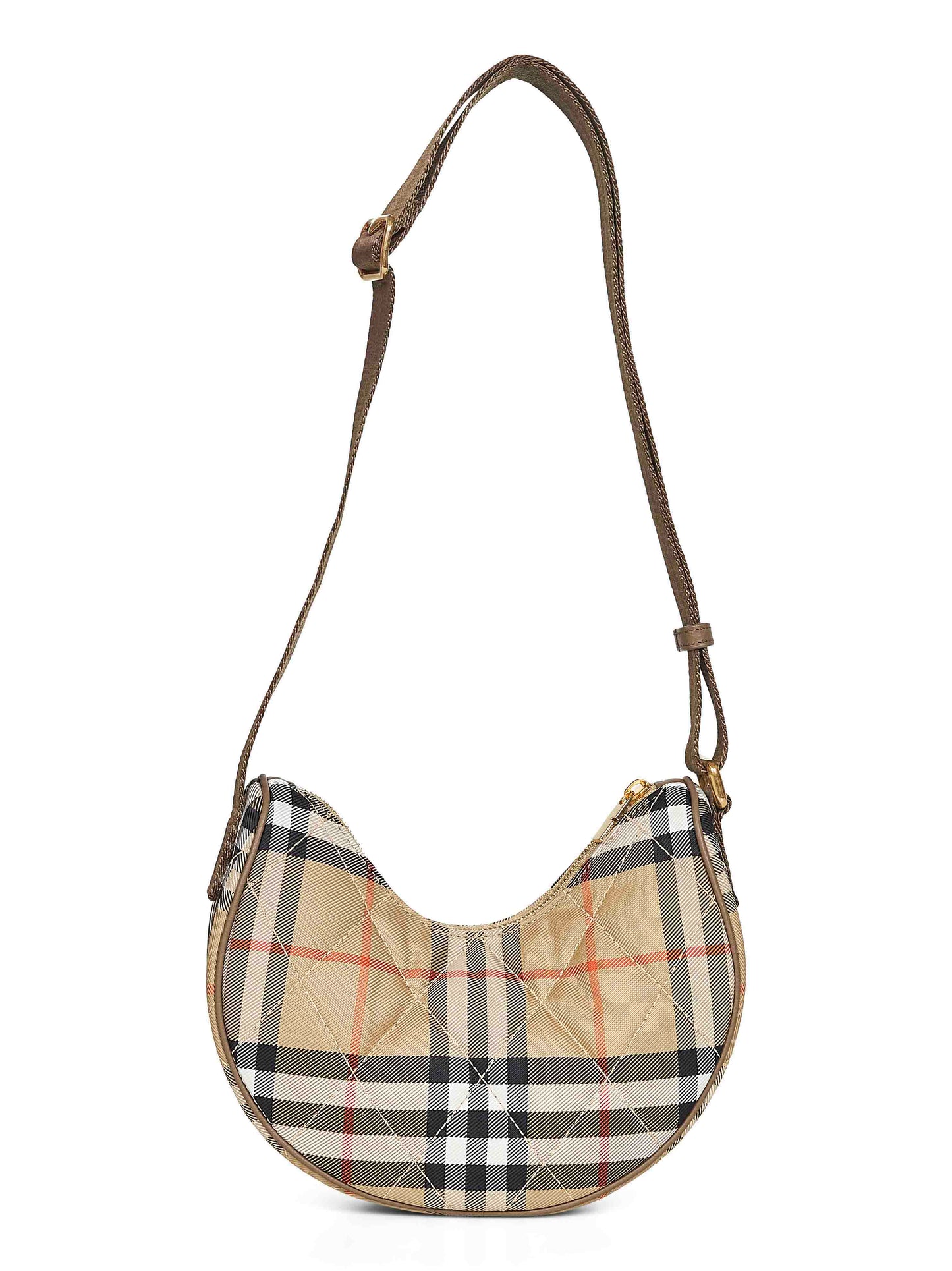 Beige Horseshoe crossbody bag