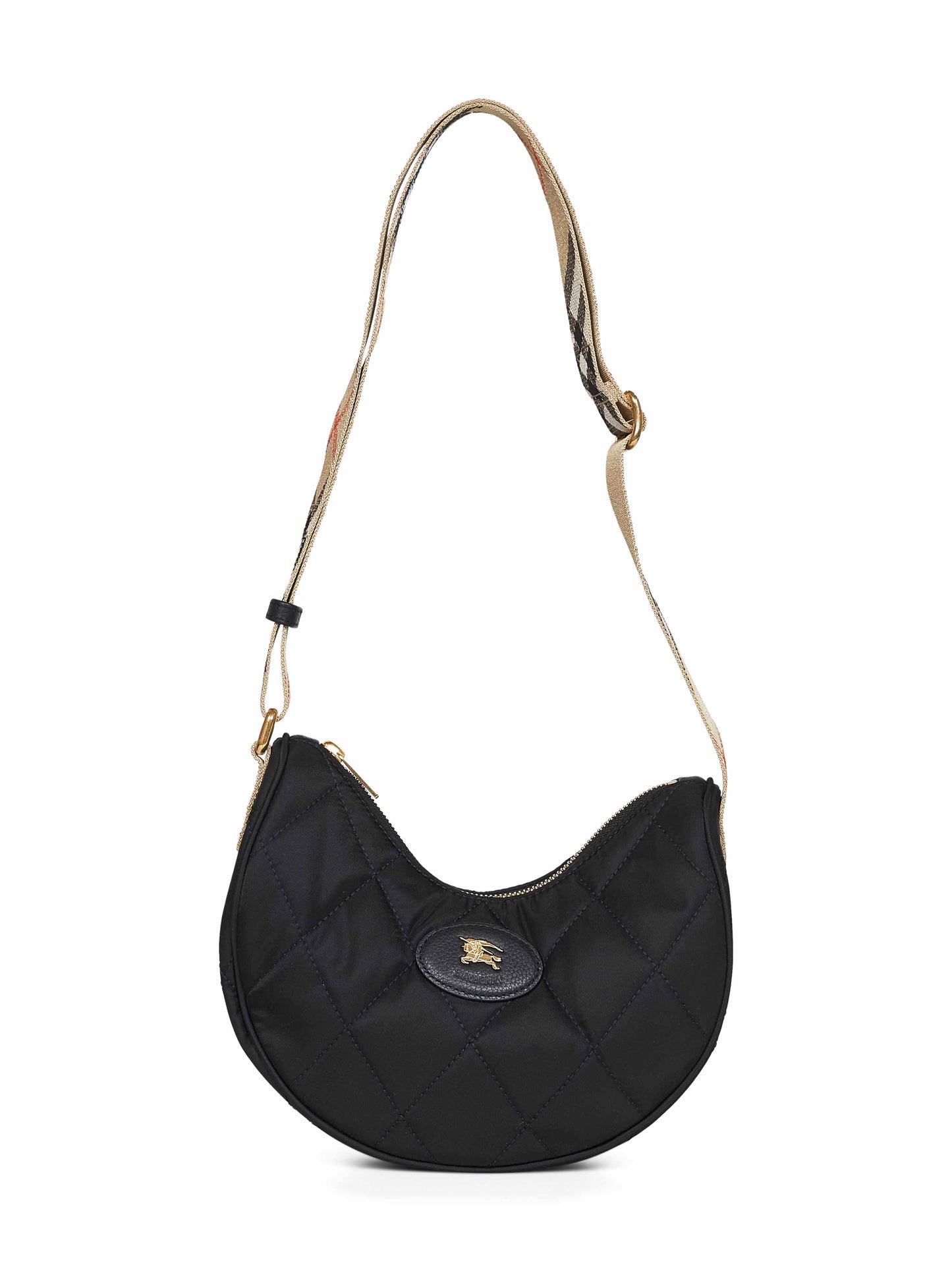 Black Horseshoe crossbody bag
