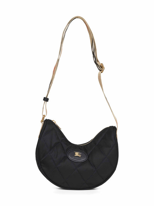 Black Horseshoe crossbody bag