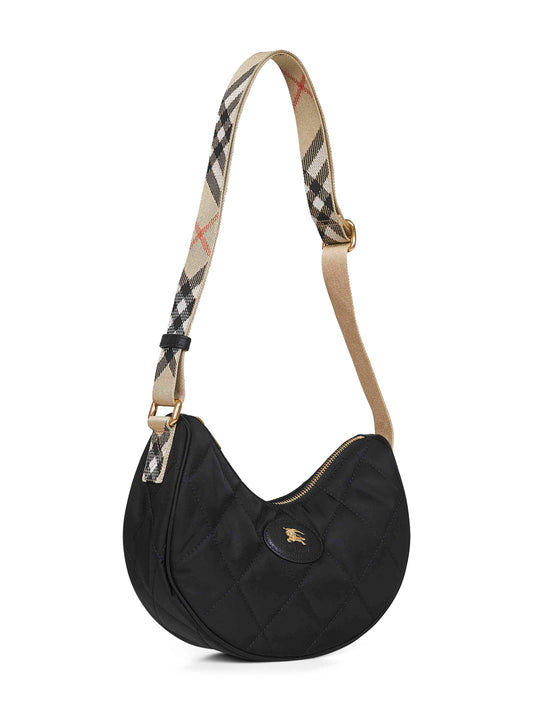 Black Horseshoe crossbody bag