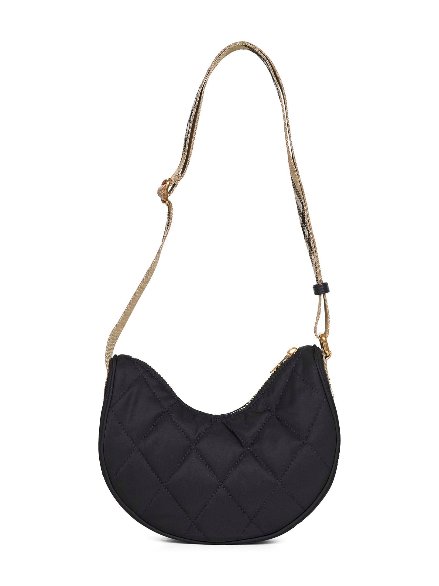 Black Horseshoe crossbody bag