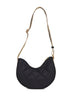 Black Horseshoe crossbody bag