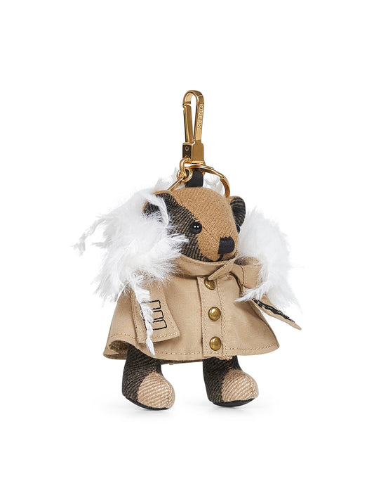 Beige Thomas bear charm