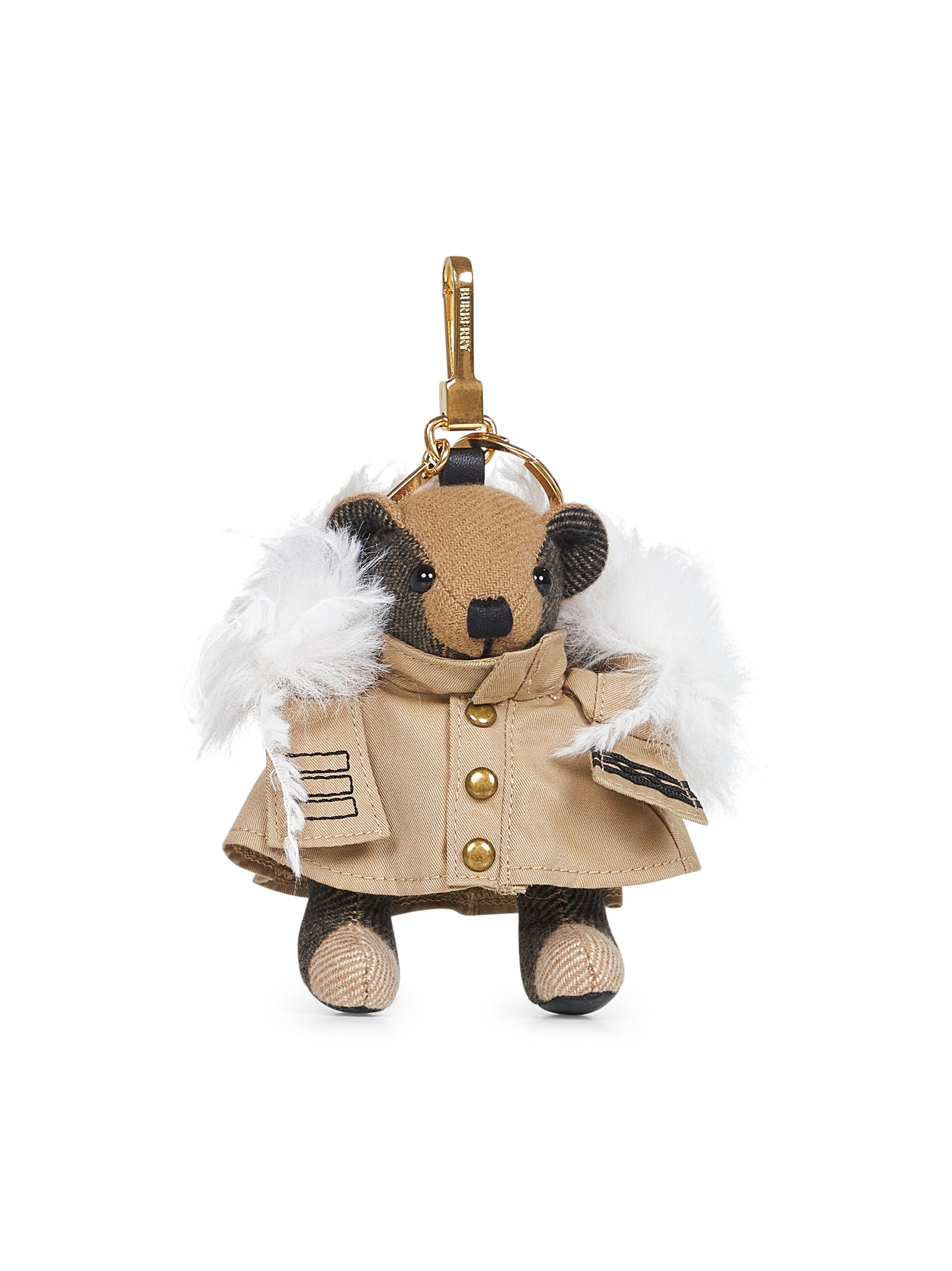 Beige Thomas bear charm