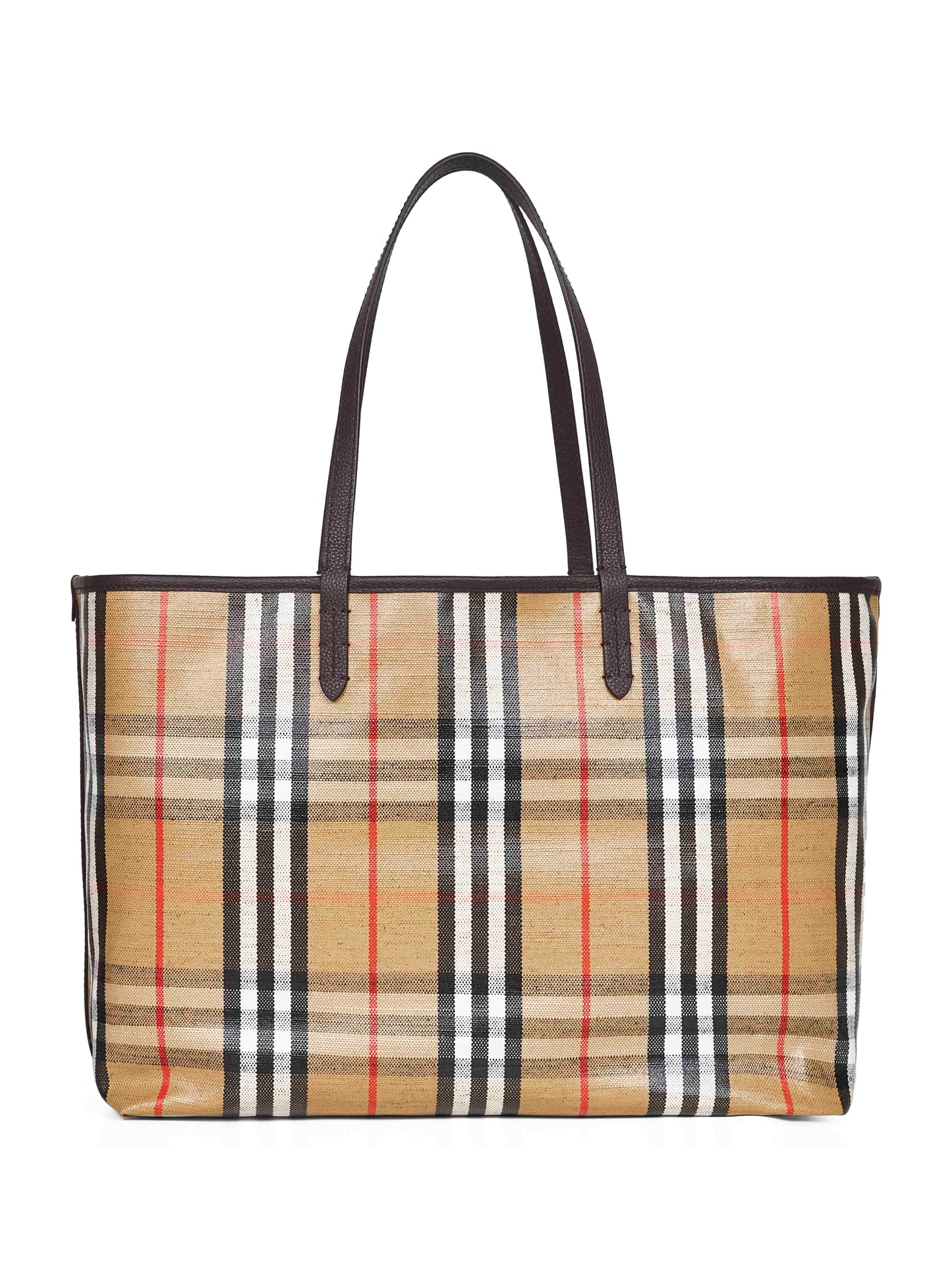 Beige Highlands medium tote bag