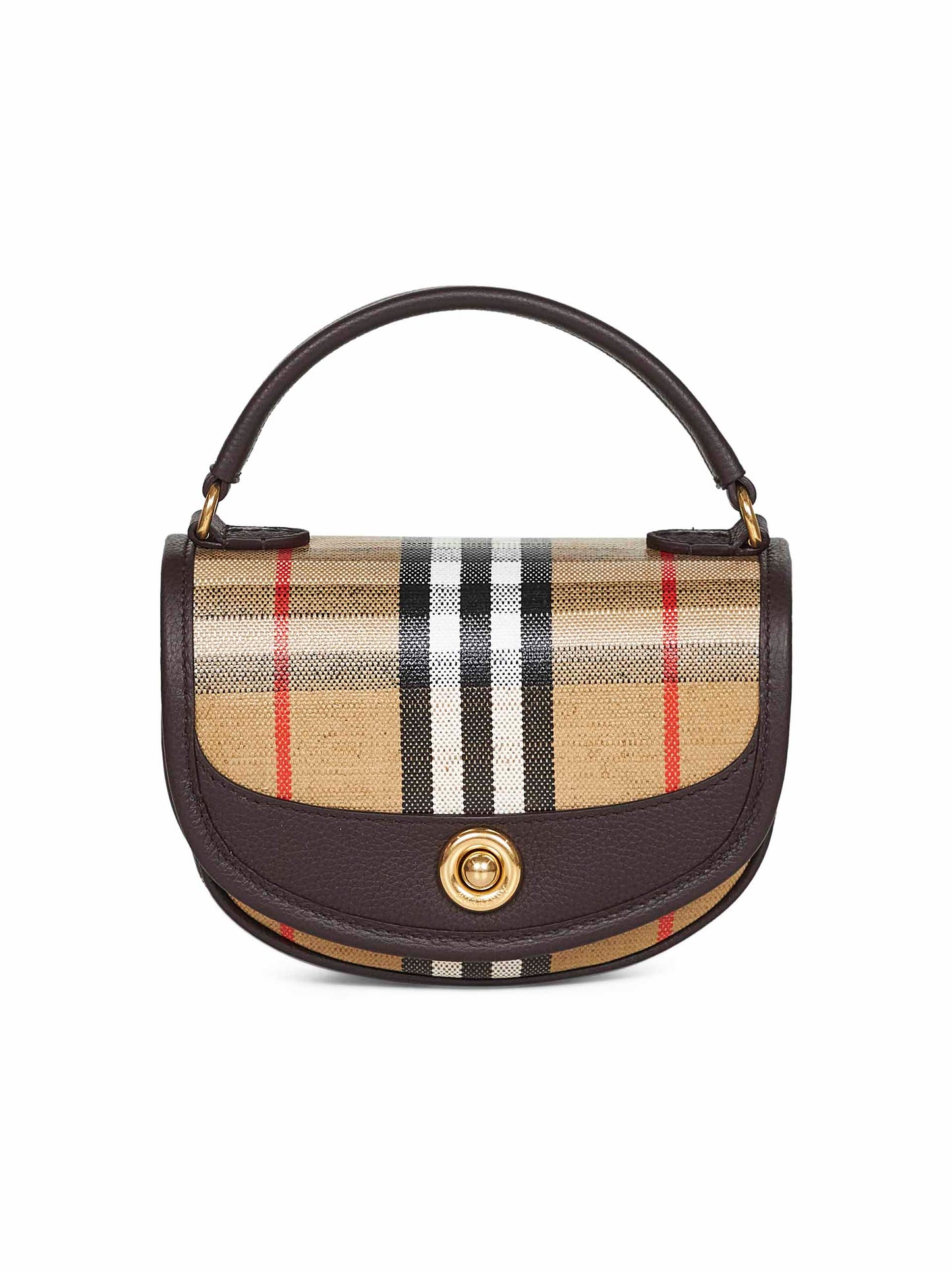 Beige Highlands mini crossbody bag