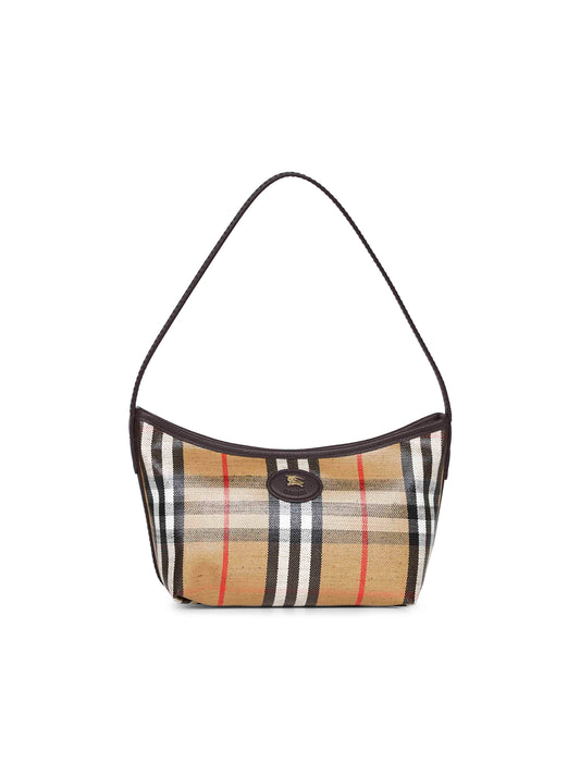 Beige Highlands mini shoulder bag