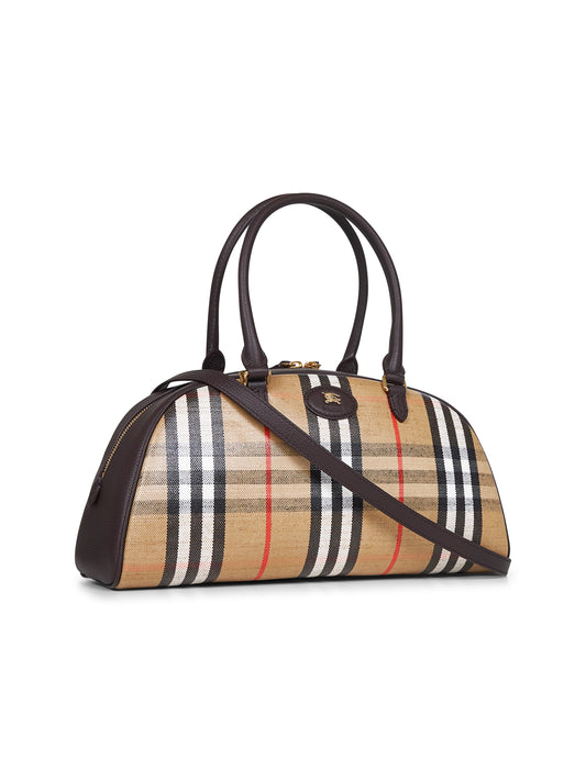 Beige Highlands bowling bag