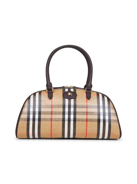 Beige Highlands bowling bag