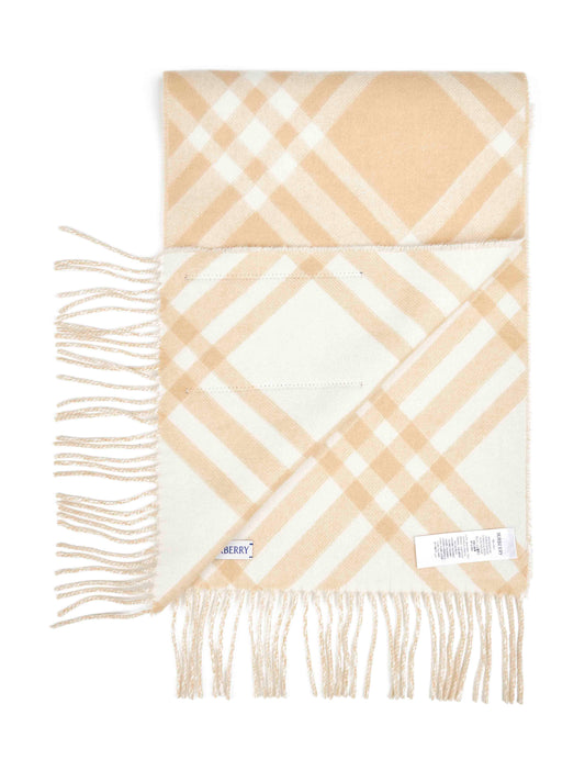 "Check" scarf by Burberry