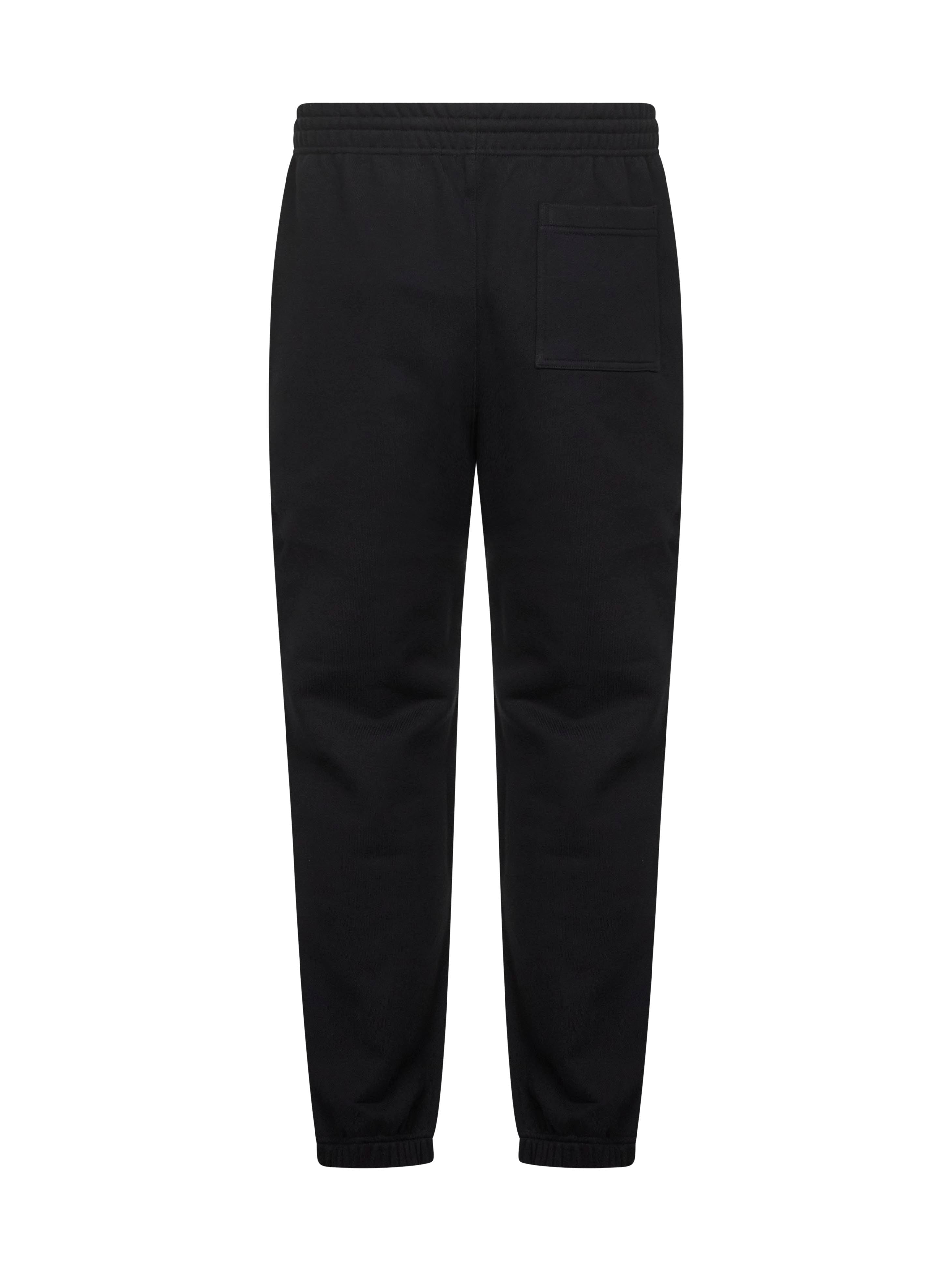 Black EKD Check jogging trousers – Daniello.com