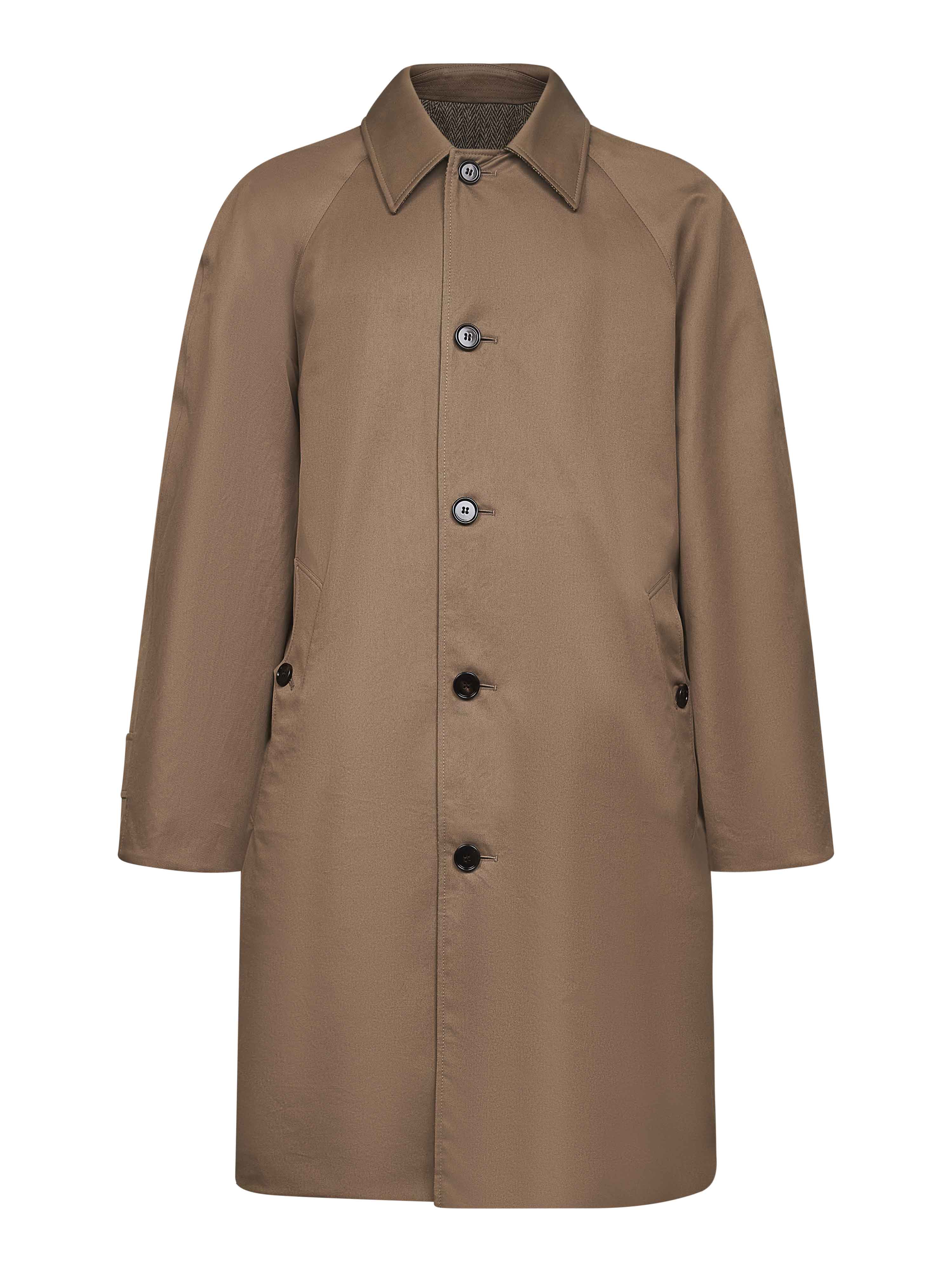 Brown Chevington reversible trench coat – Daniello.com