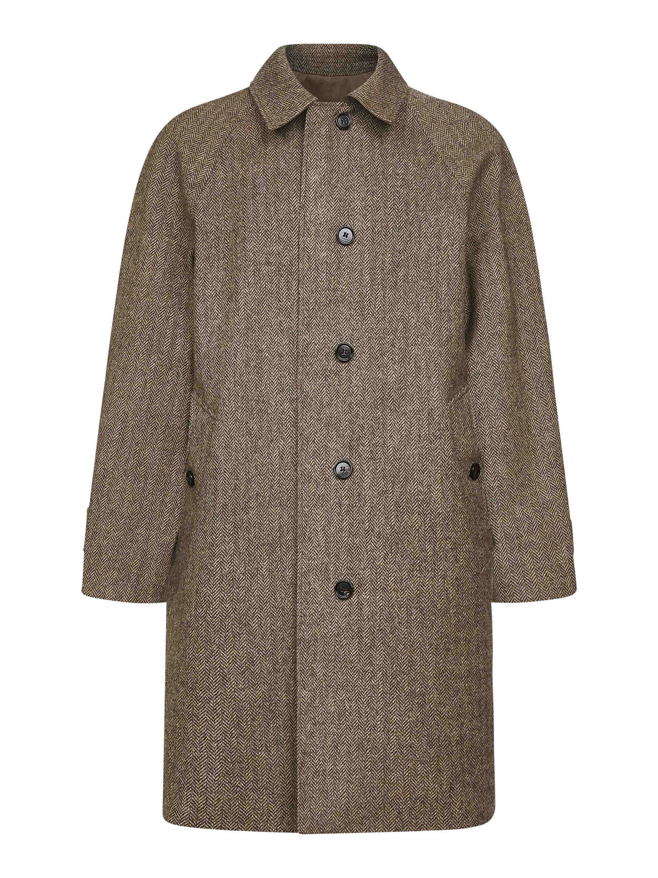 Brown Chevington reversible trench coat