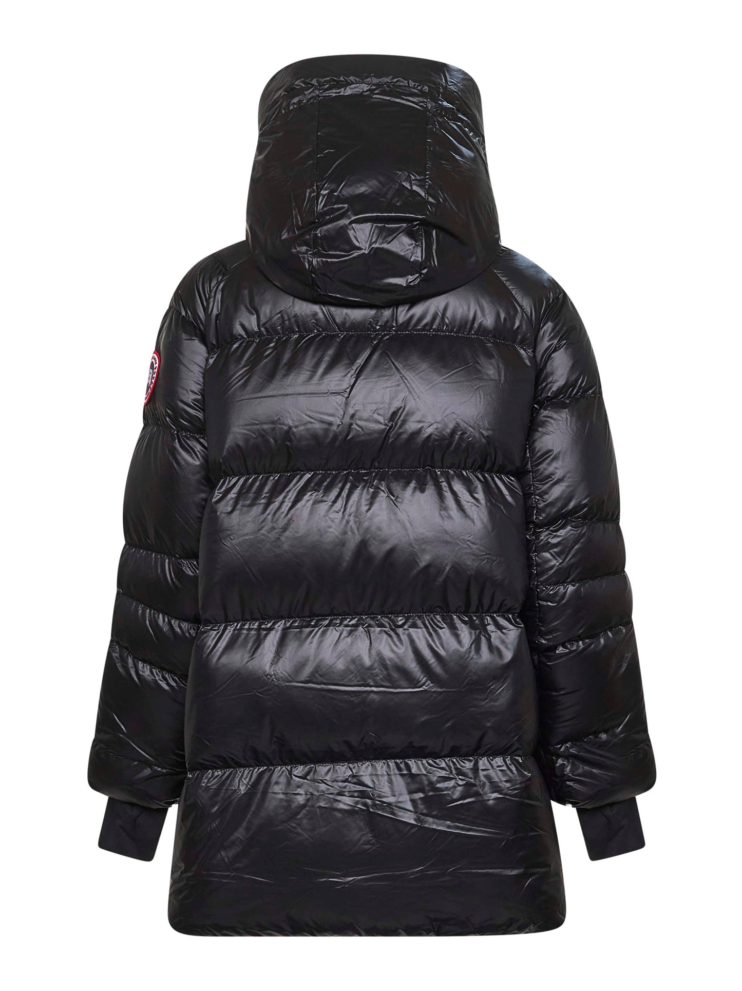 Black Cypress hooded puffer jacket