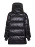 Black Cypress hooded puffer jacket