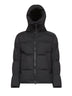 Black Crofton Black Label hooded padded jacket