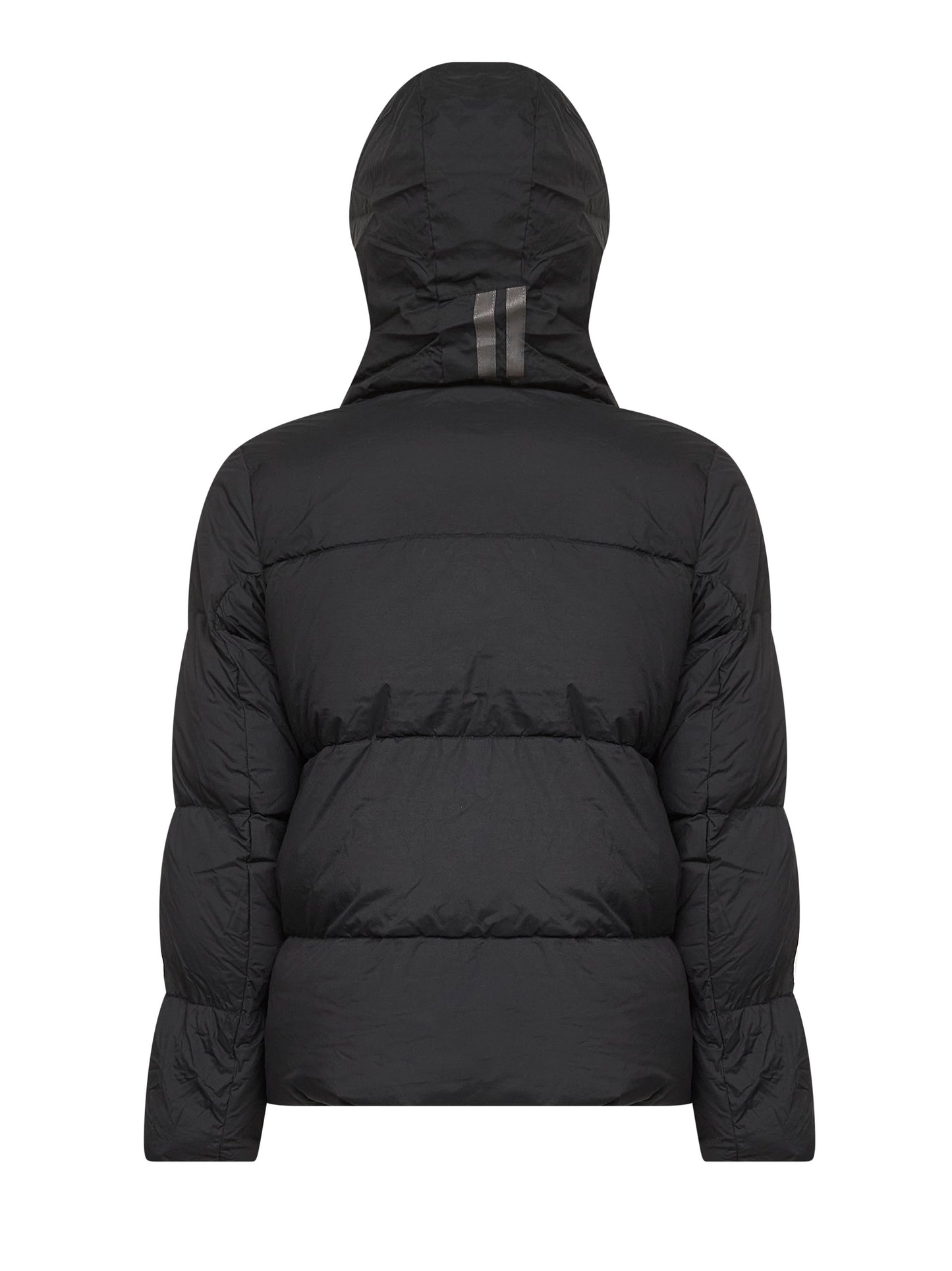 Black Crofton Black Label hooded padded jacket