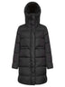 Giaccone con cappuccio Montgomery Tonal Label nero