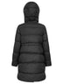 Giaccone con cappuccio Montgomery Tonal Label nero