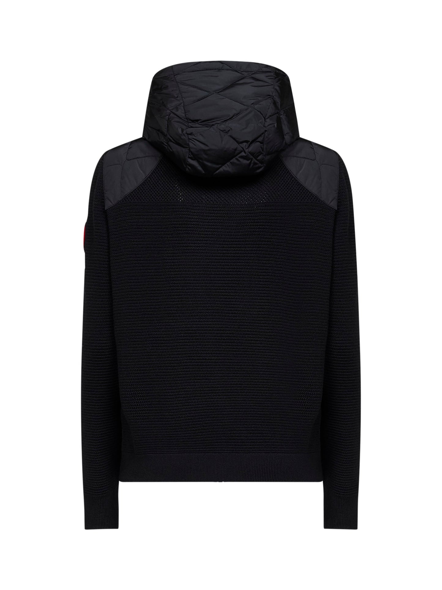 Black HyBridge hooded jacket