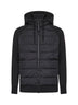 Giubbino con cappuccio Huron HyBridge nero
