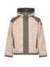 Bomber reversibile Alberni in pile beige