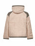 Bomber reversibile Alberni in pile beige