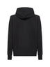 Felpa con zip e con cappuccio Huron nera