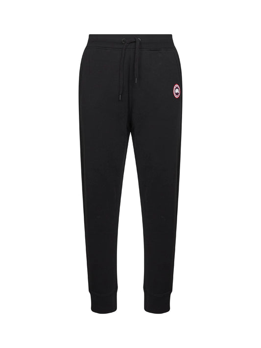 Pantaloni sportivi Huron in cotone nero