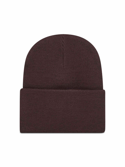 Brown Acrylic Watch beanie