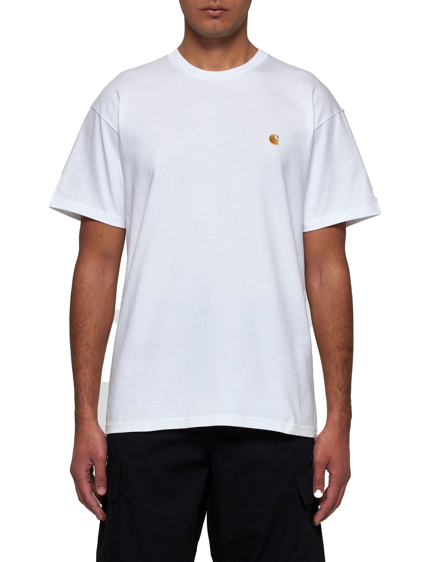 T-shirt Chase in cotone con logo Carhartt Wip