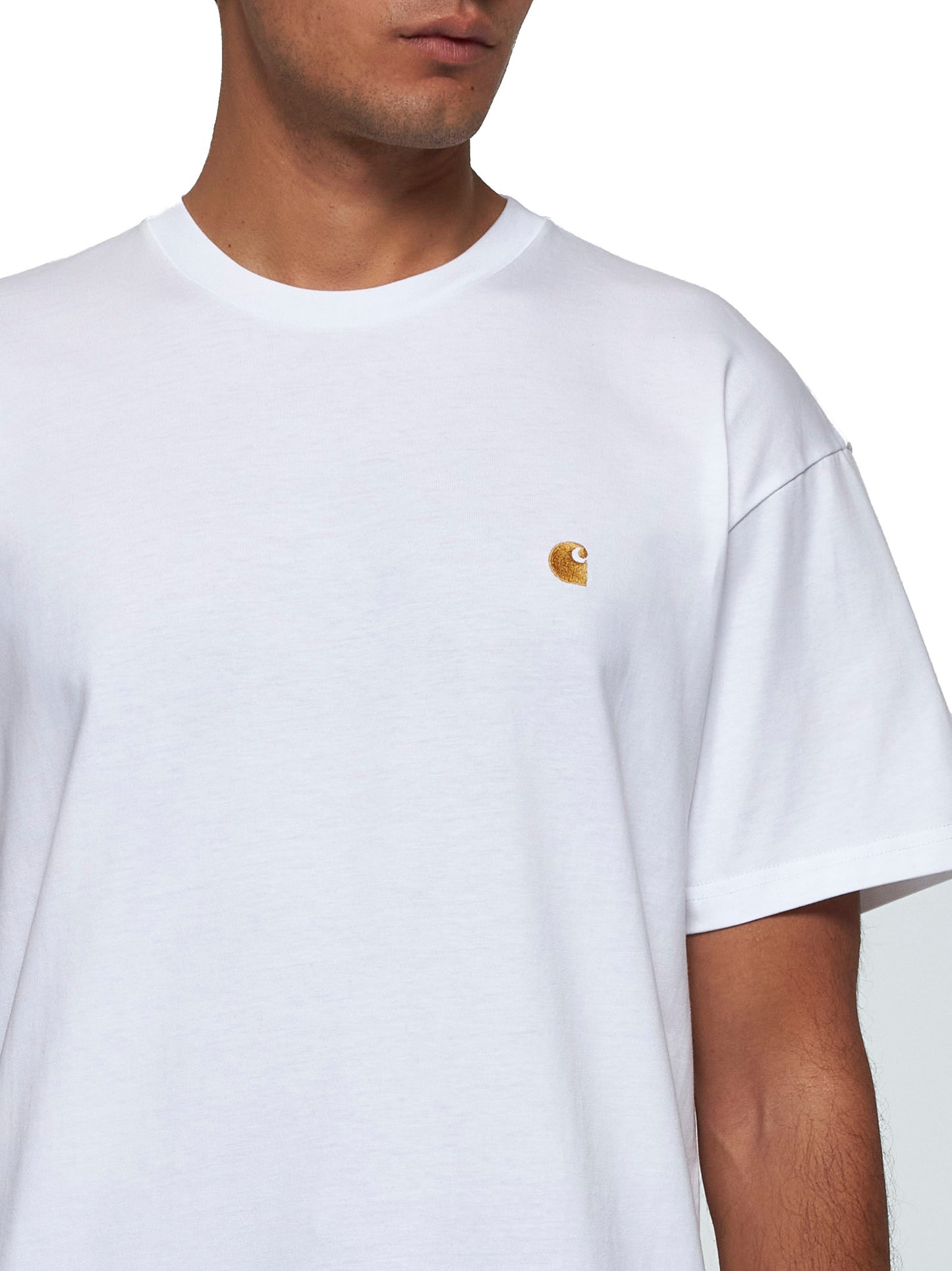 T-shirt Chase in cotone con logo Carhartt Wip