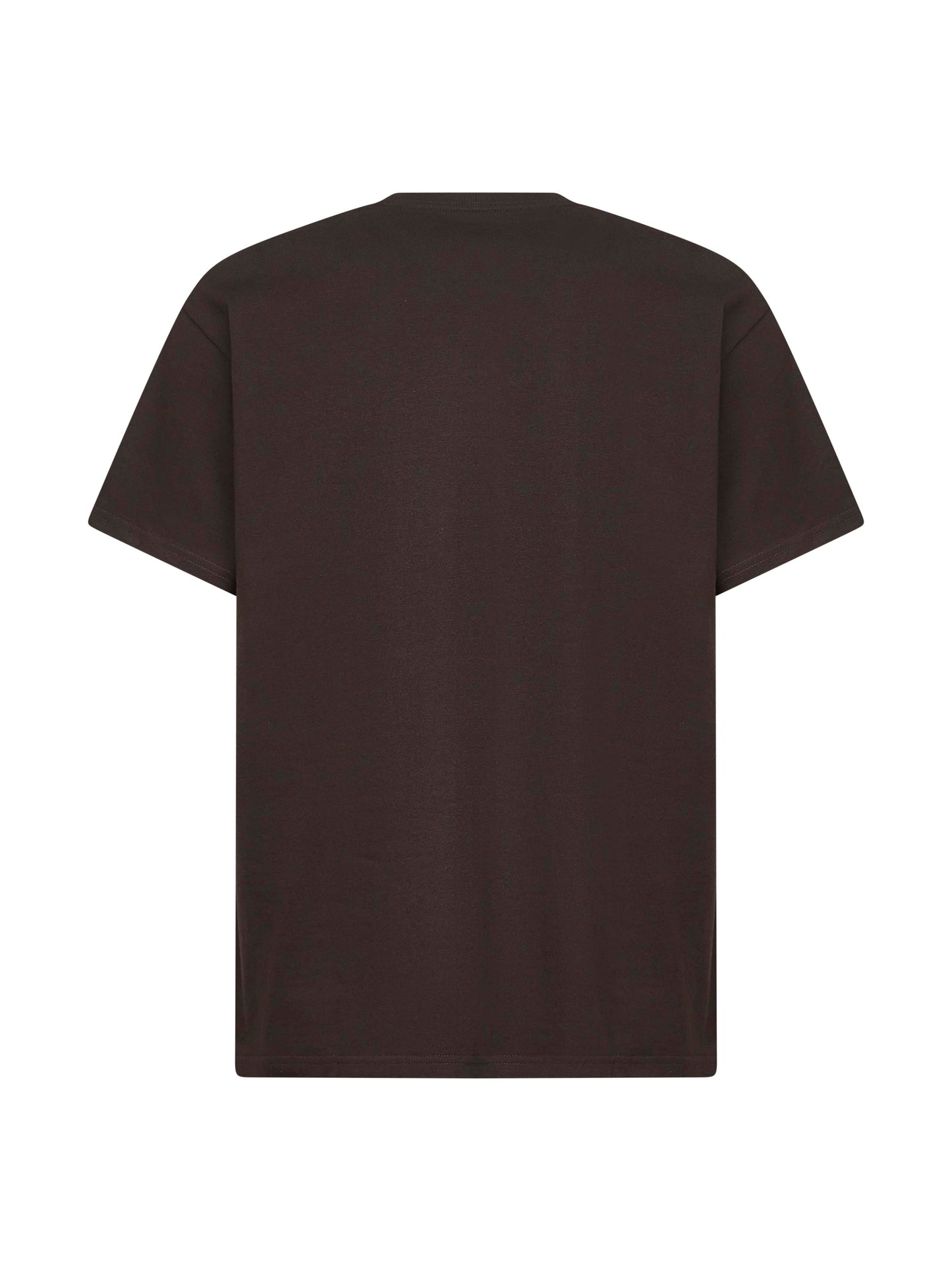 Brown jersey S/S Chase T-shirt<BR/>