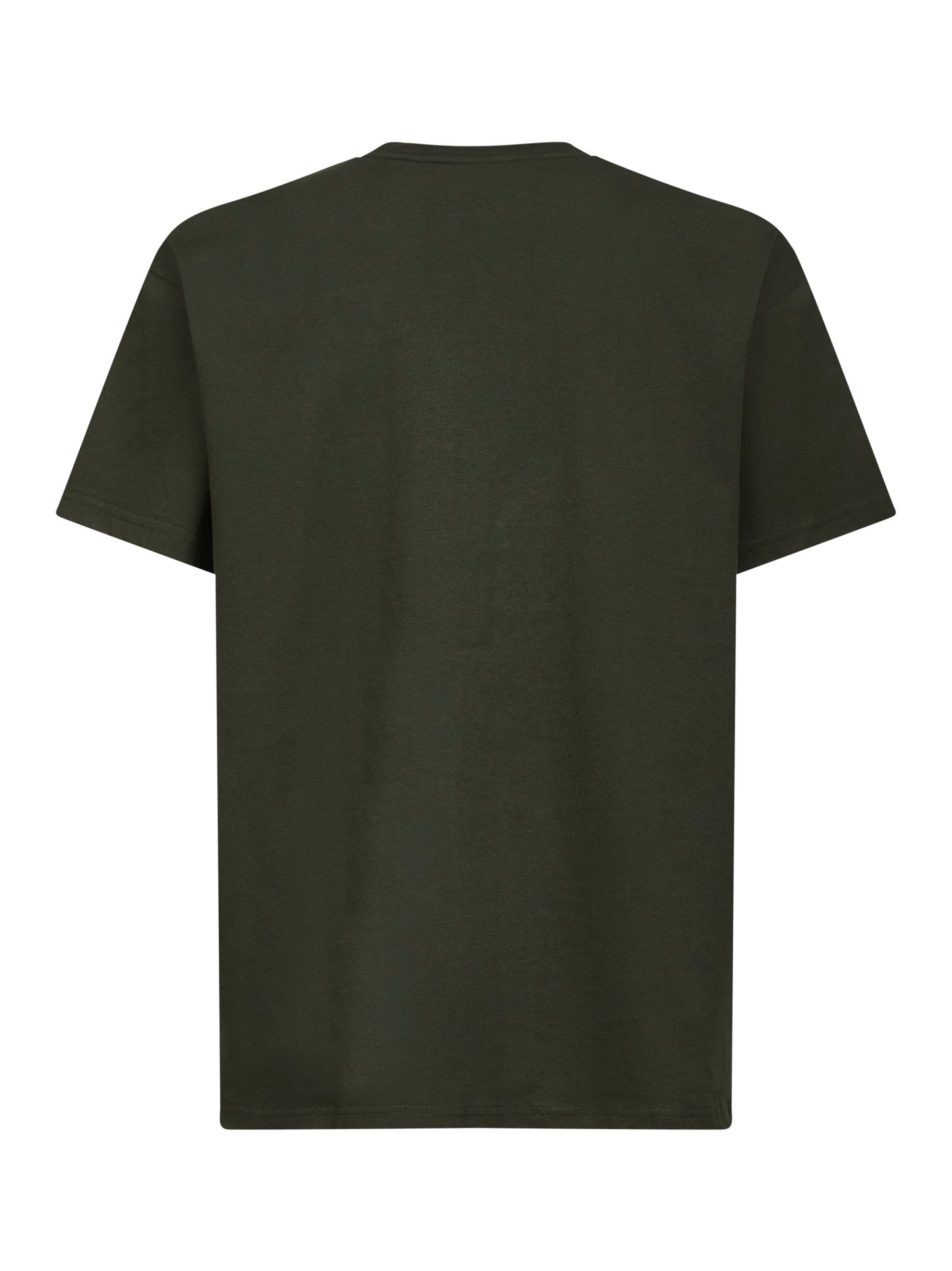 Olive jersey S/S Chase T-shirt<BR/>
