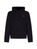 Cotton-blend hoodie with logo