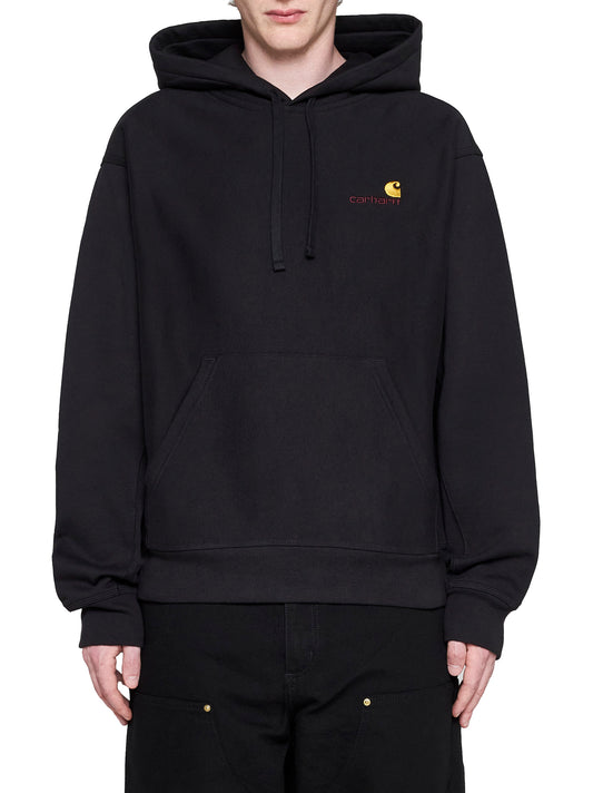 Cotton-blend hoodie with logo