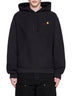 Cotton-blend hoodie with logo