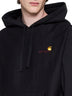 Cotton-blend hoodie with logo